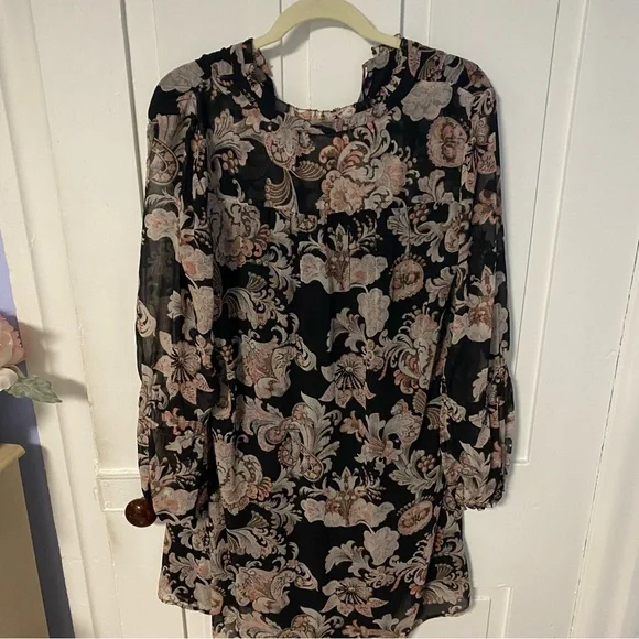 LOFT Floral Shift Dress - Picture 5 of 6